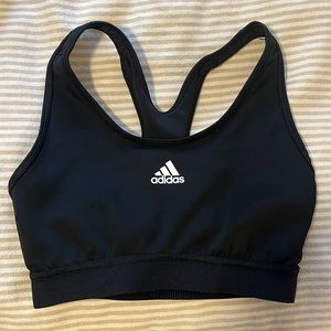 Black Adidas sports bra